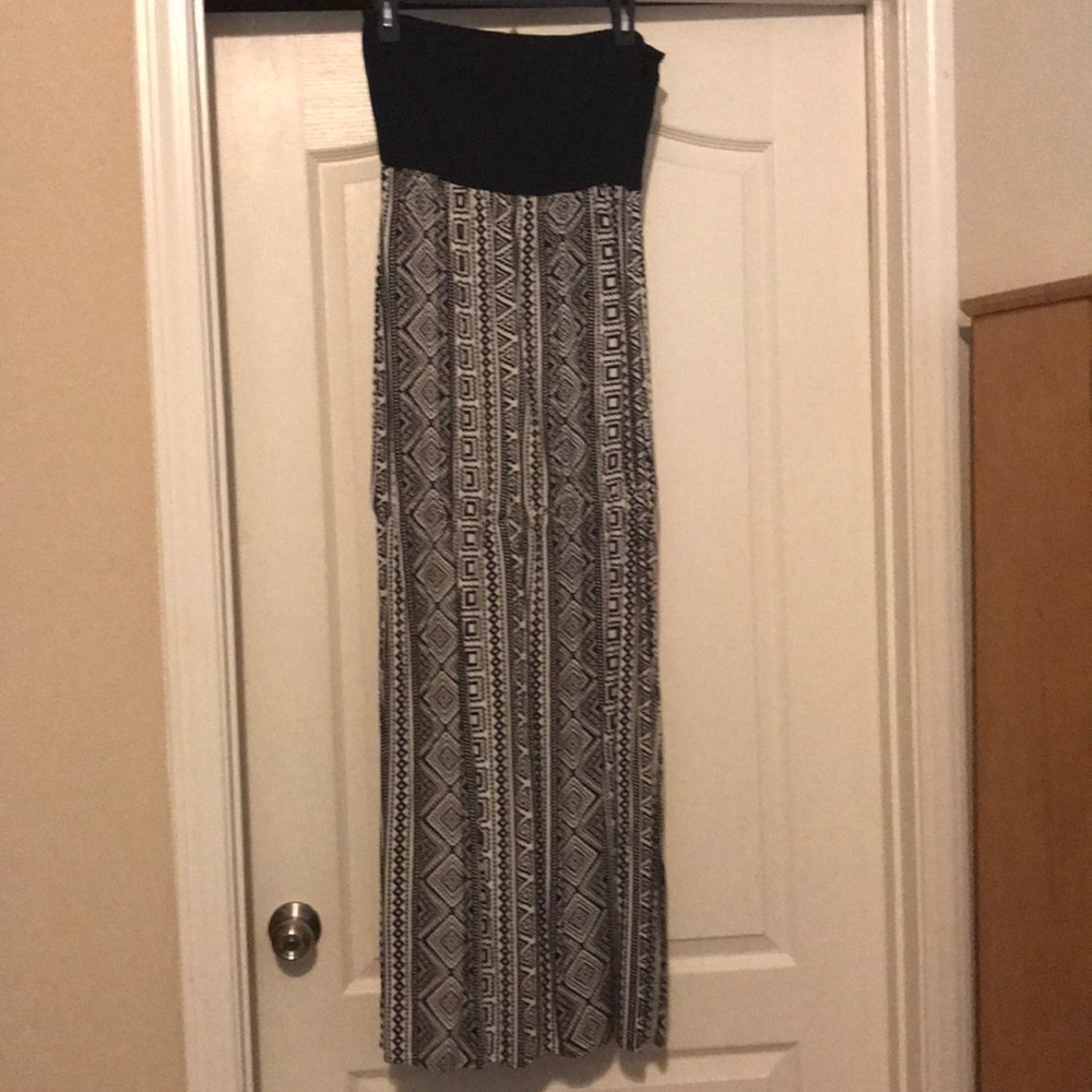 Strapless picnic dress